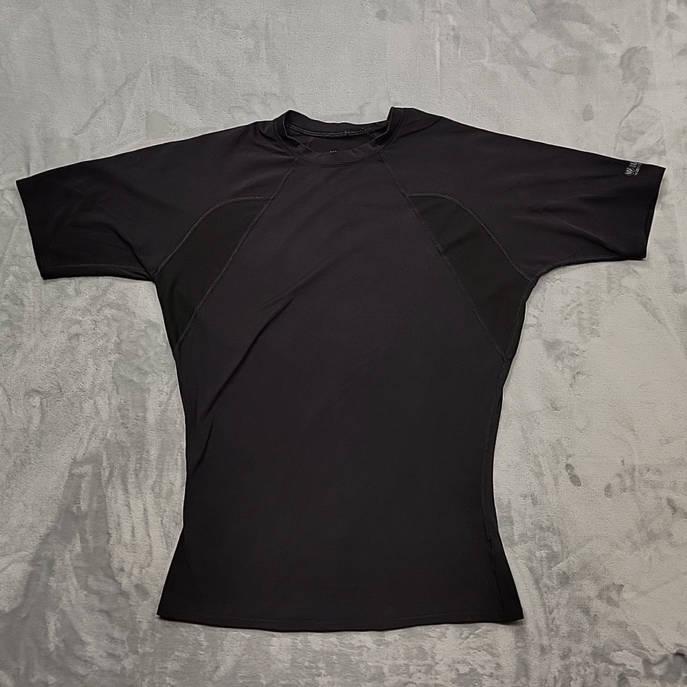 Blackhawk Shirt Mens XL Black Warriorwear Performance Compression Tactical Base